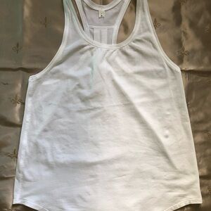 Lululemon Athletica Classic White Tank Top